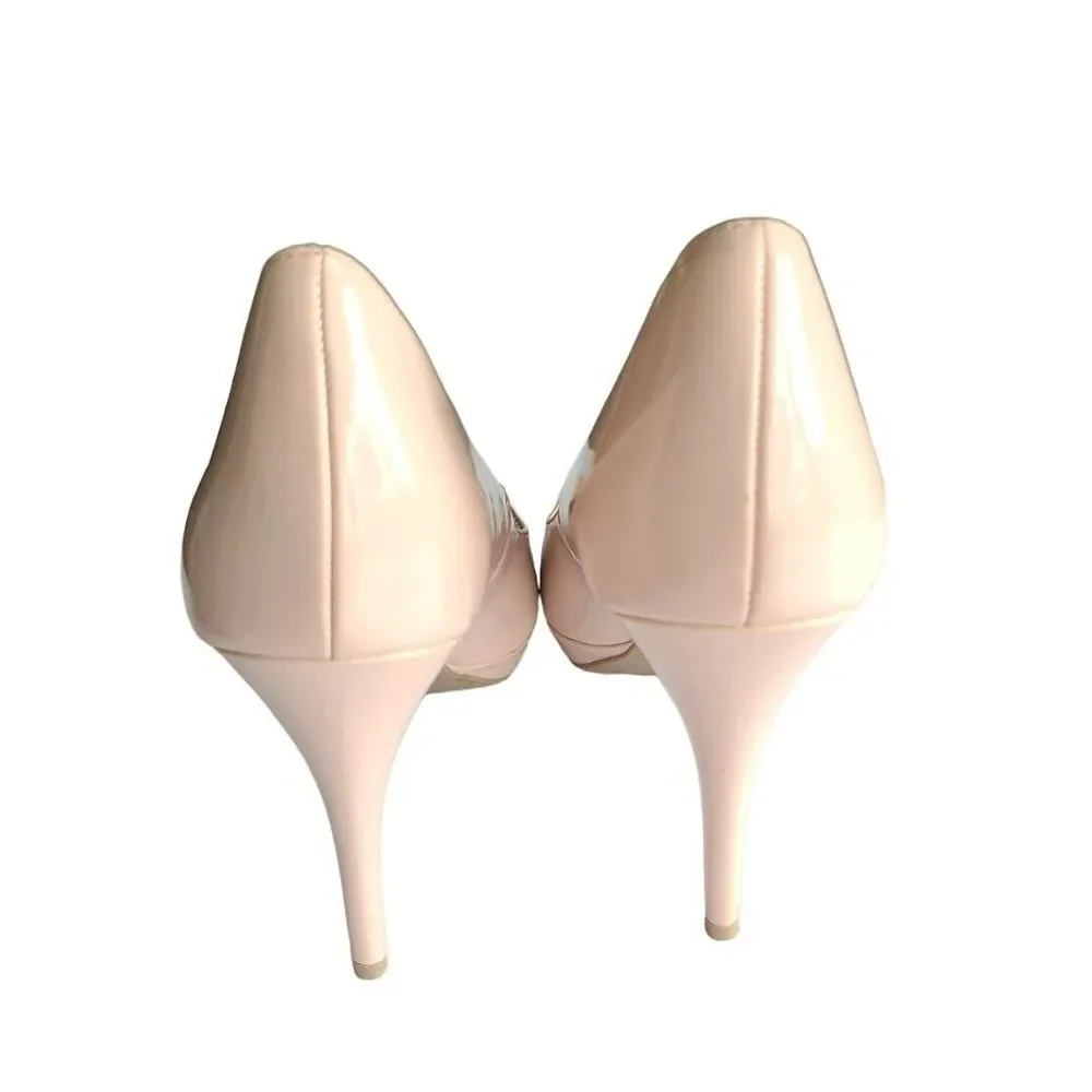 Christian Siriano‎ Light Pink Platform High Heels Shoes Size 9
